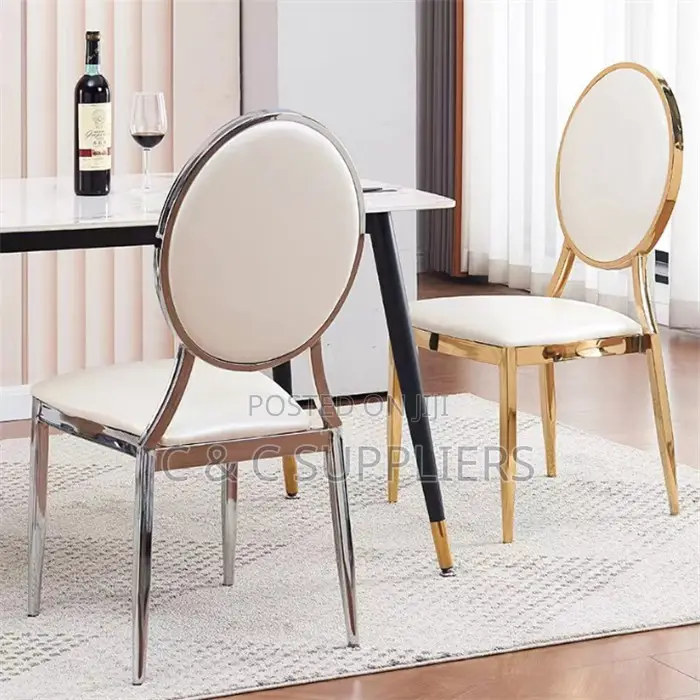 Modern Round Back Wedding Chair