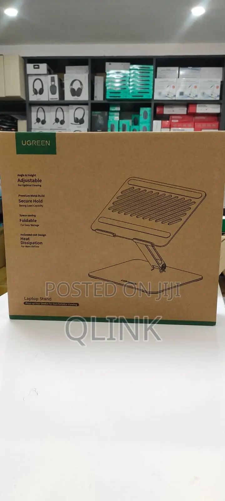 UGREEN Adjustable Laptop Stand (Silver) LP339