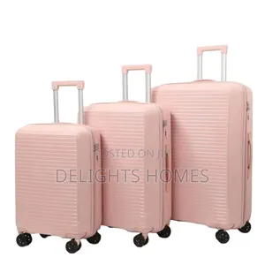 Unbreakable Rubber Suitcase Pp 3-in-1 Suitcase Set_yu
