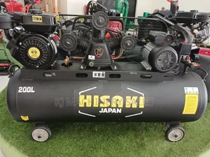 Hisaki Air Compressor 200l Dual