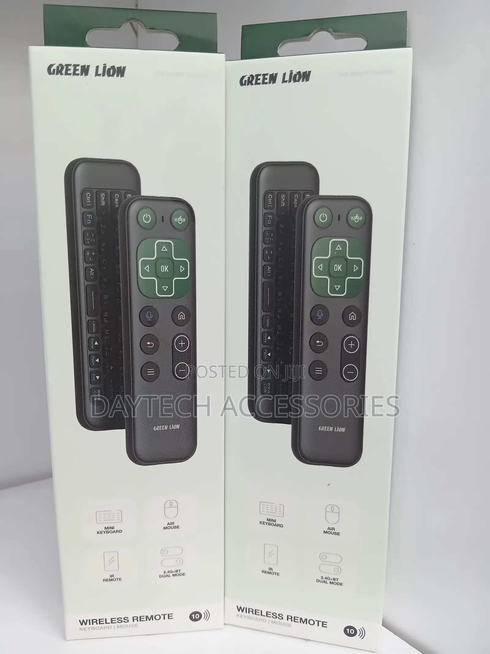 Green Lion Wireless Universal Remote Control 2.4g With Air Mouse.