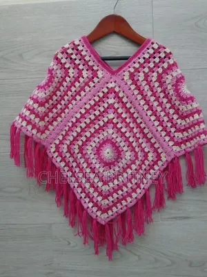 Warm Handmade Quality Crotchet Poncho