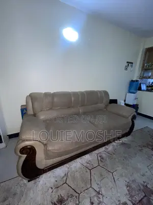 5 Seater Leather Sofa Set
