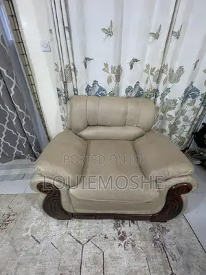 5 Seater Leather Sofa Set