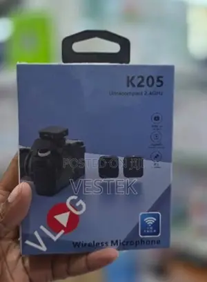  2-in-1 Wireless Lavalier Microphone With Noise Reduction