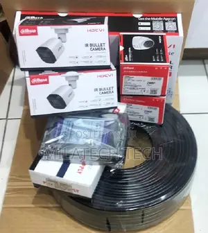 Dahua 4 Channel CCTV Camera Complete Kit Full HD With 500GB HDD