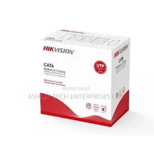 Hikvision 305m Pure Copper Cat6 Cable for CCTV Networking