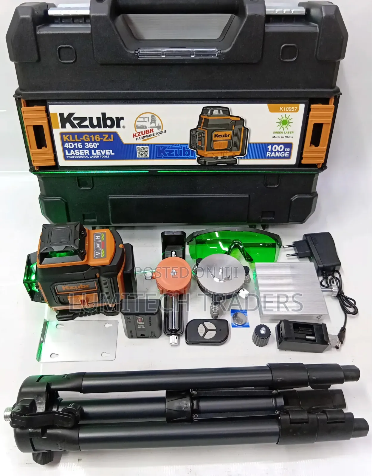 Kzubr 3600 Laser Level 100m Range
