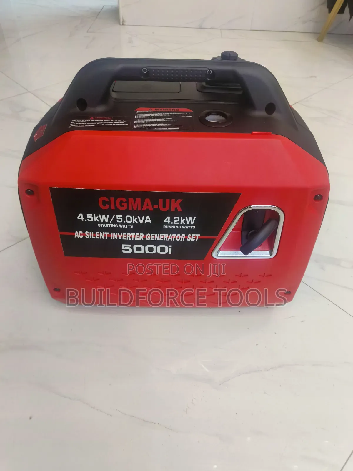 5000i Cigma UK Silent Inverter Gasoline Generator