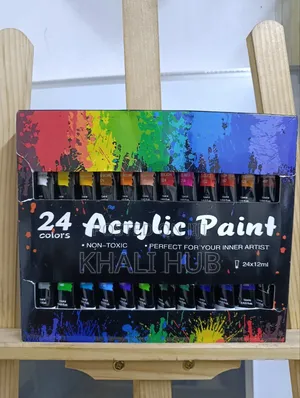 Acrylic Set24 PCS Acrylic Paint Set 12ml – Professional Artist Colours