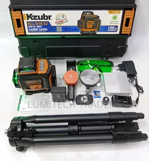 Kzubr Laser Level - High Accuracy Self-Leveling Tool, 360° Base