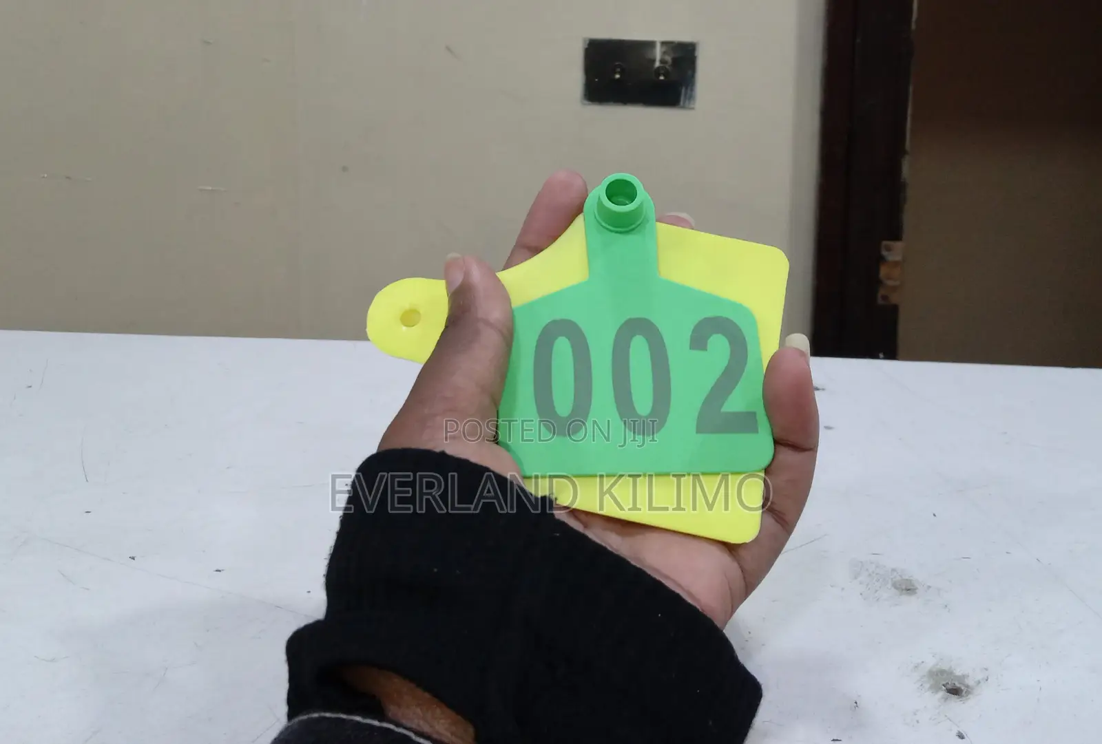 Medium Sized Catttle Ear Tags Numbered