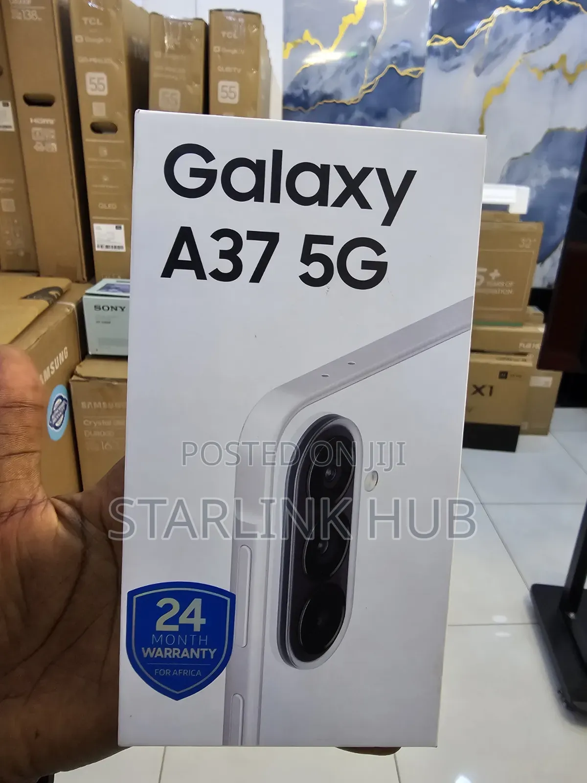 New Samsung Galaxy A37 128 GB White