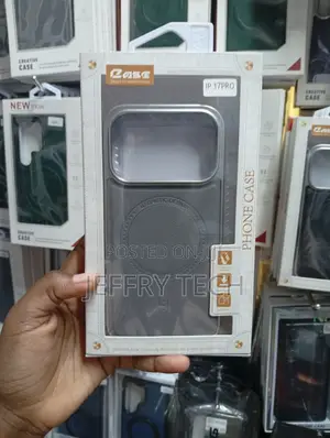 "IP 17proj-Case Premium PU Leather MagSafe Protective Phone Case