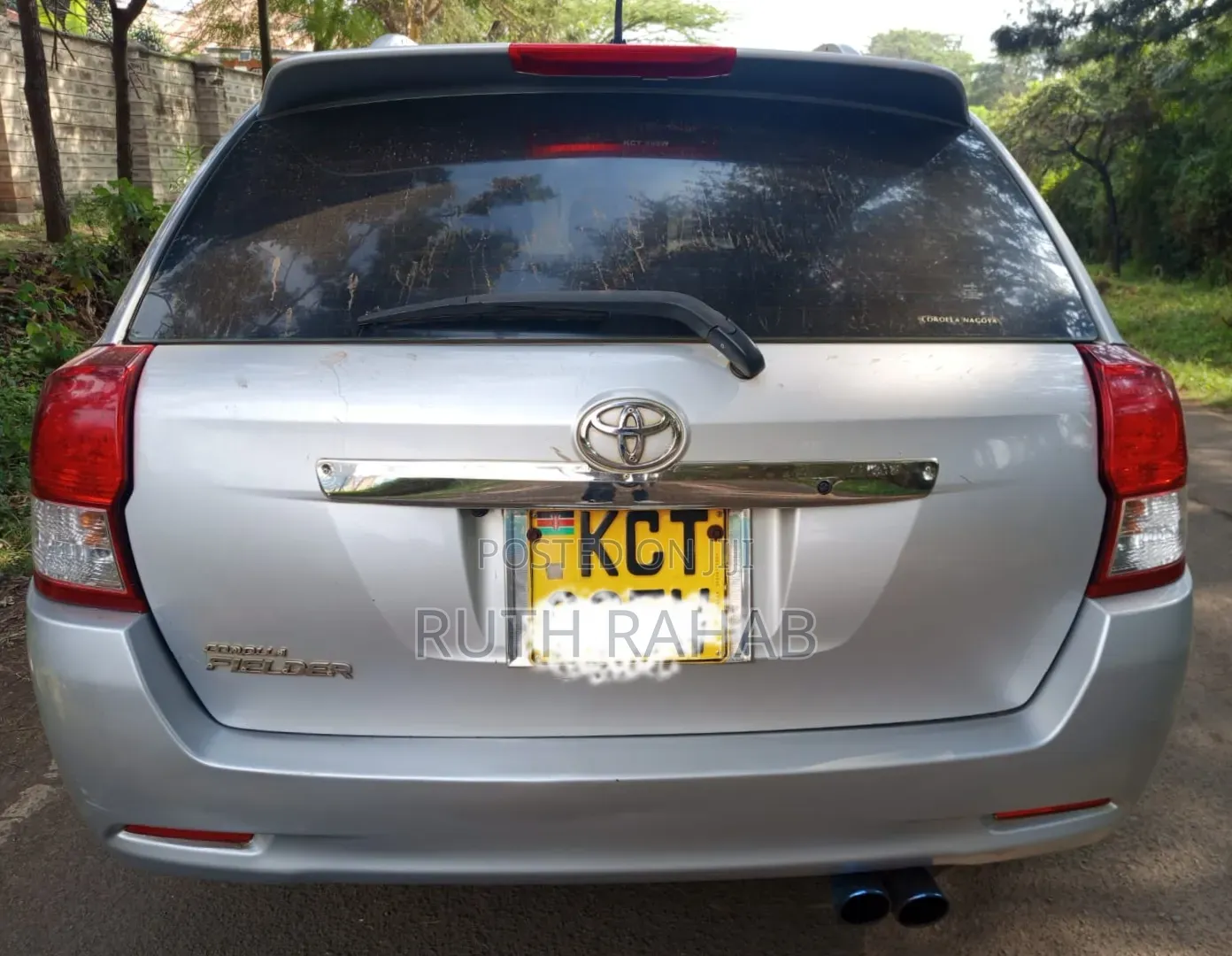 Toyota Corolla Fielder 2013 Silver