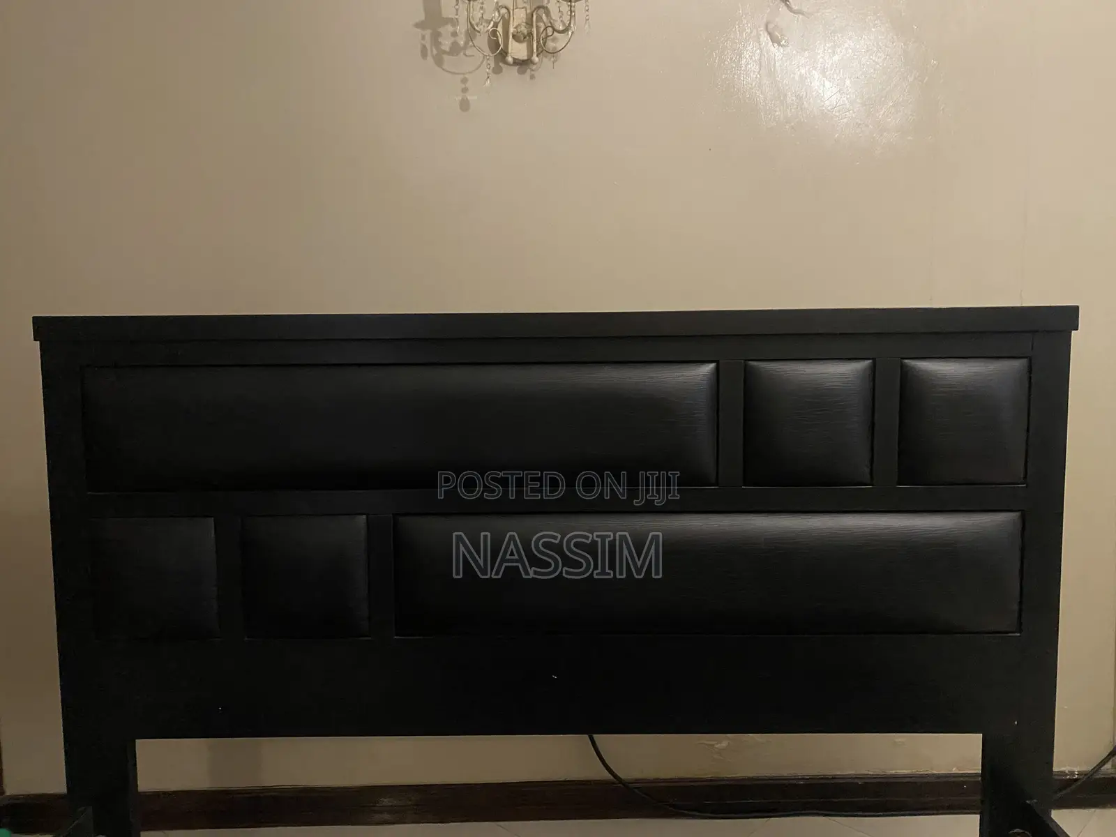 5*6 Black Bed Frame