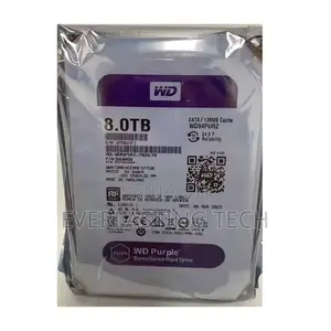 Wd Purple Surveillance Hard Drive 8 Tb, 128 Mb, 5640 RPM