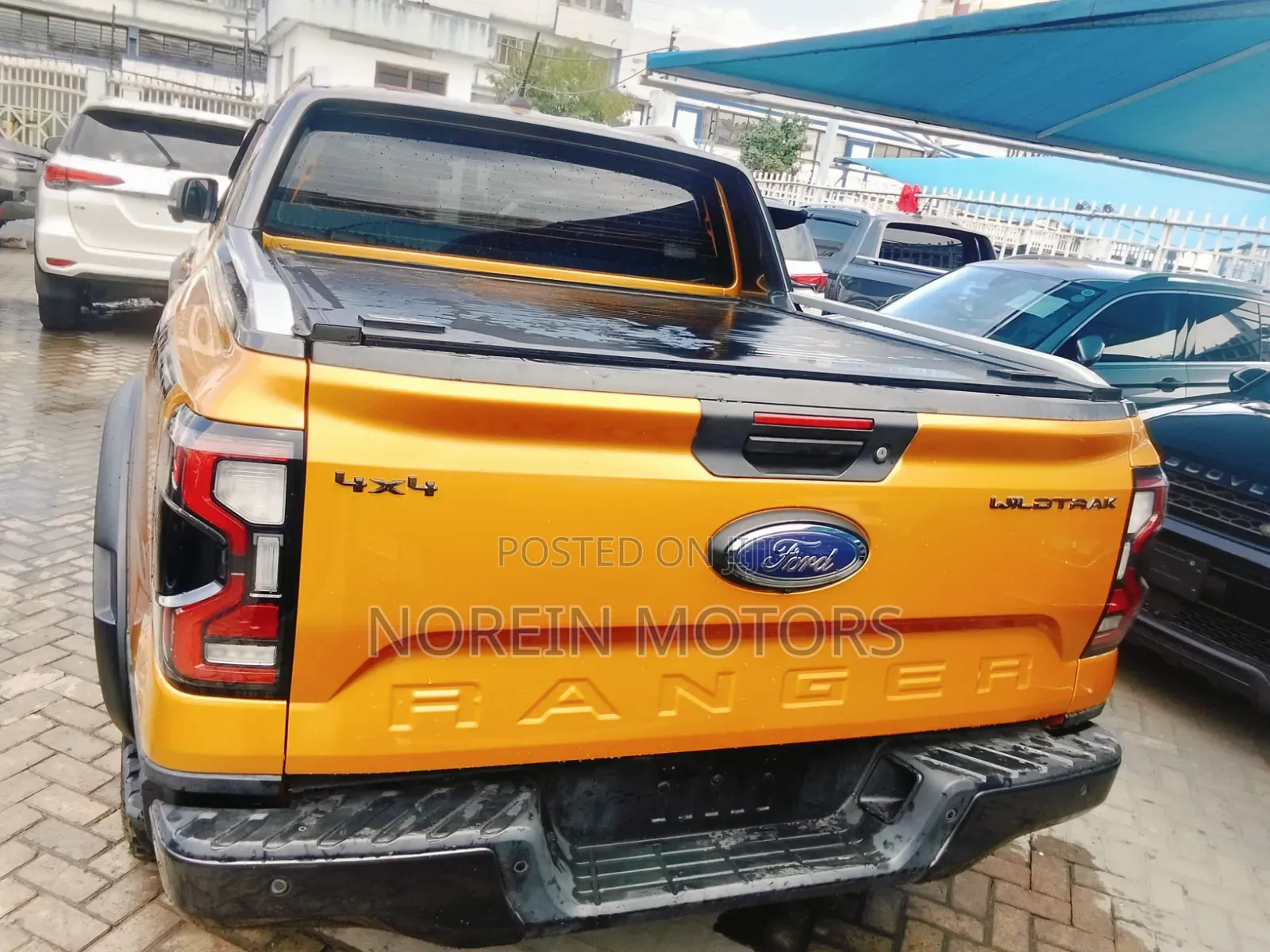 Ford Ranger Wildtrak 2021 Yellow