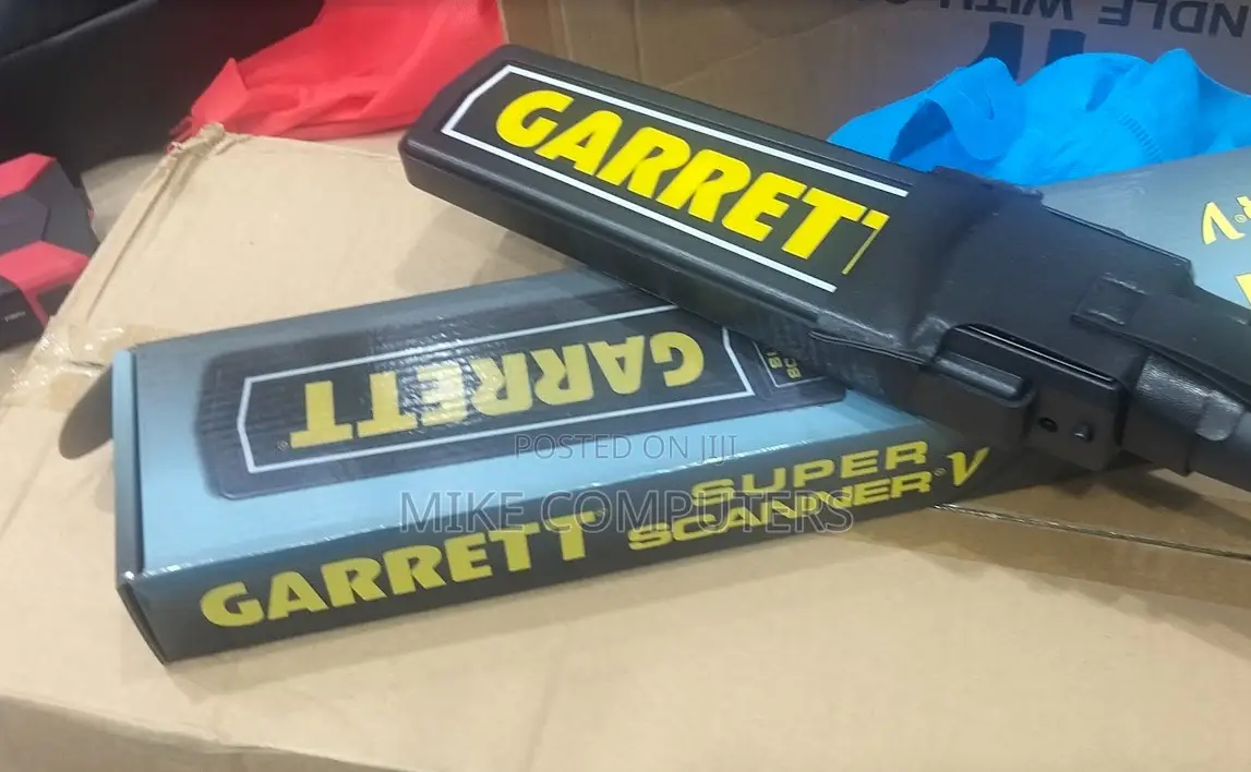 Portable Garrett Super Scanner Handheld Metal Detecto