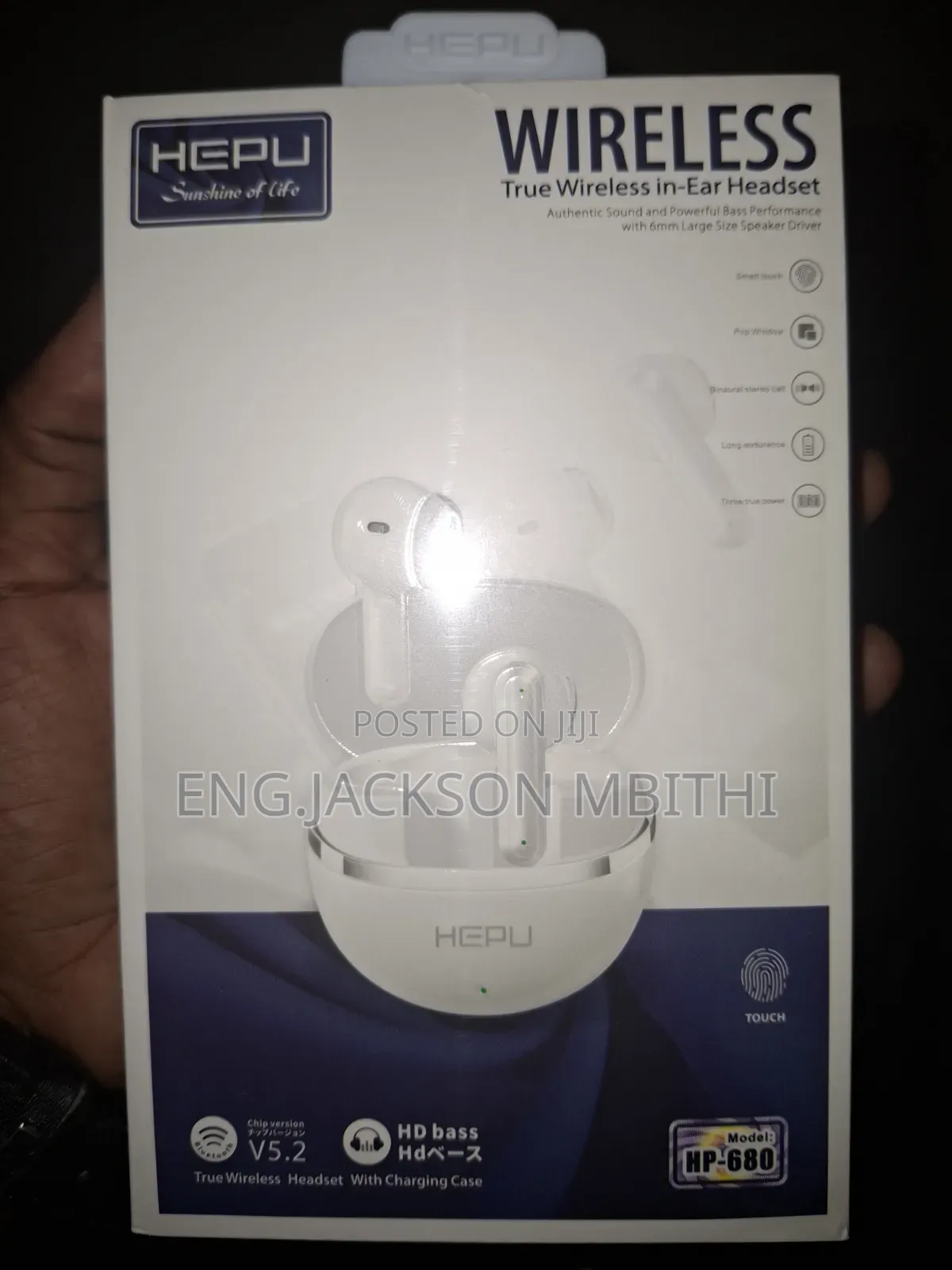 HEPU Original Wireless Earpods