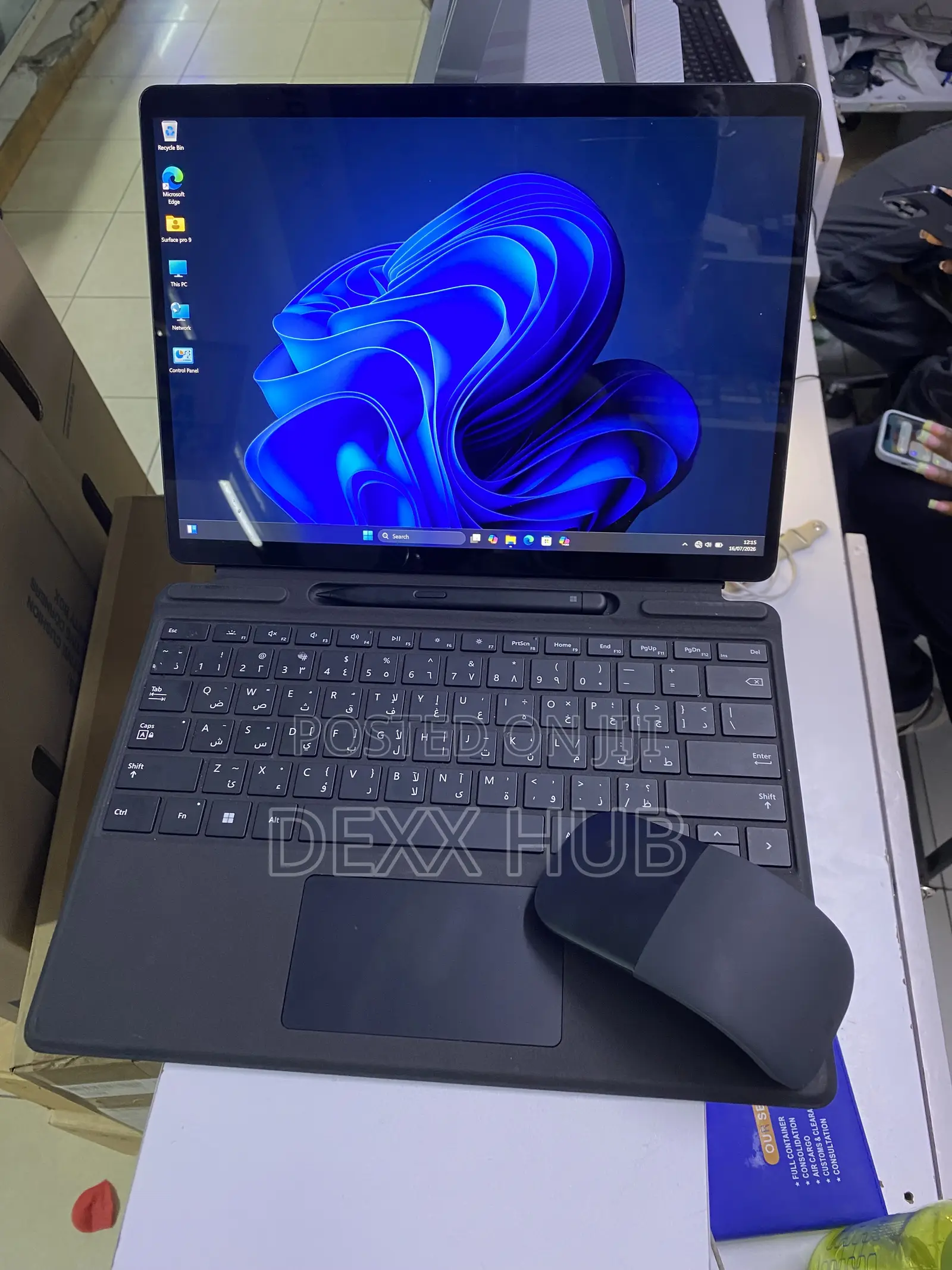 Laptop Microsoft Surface Pro 9 16GB Intel Core i7 SSD 256GB