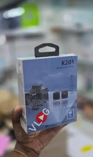  Dual Clip-on Wireless Microphone for Android iPhone