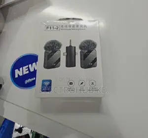 F11-2 Dual Wireless Lavalier Microphone Type-C Mic Kit