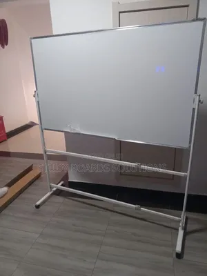 Portable Whiteboard(6ftx4ft) on Stand – Perfect for Classrooms/Offices