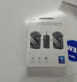 F11-2 Wireless Clip Microphone for Video Recording