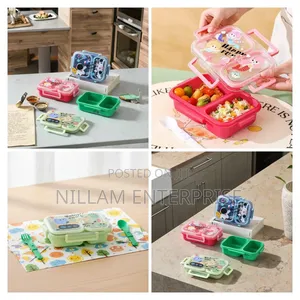 2-Compartment Bento Lunch Box