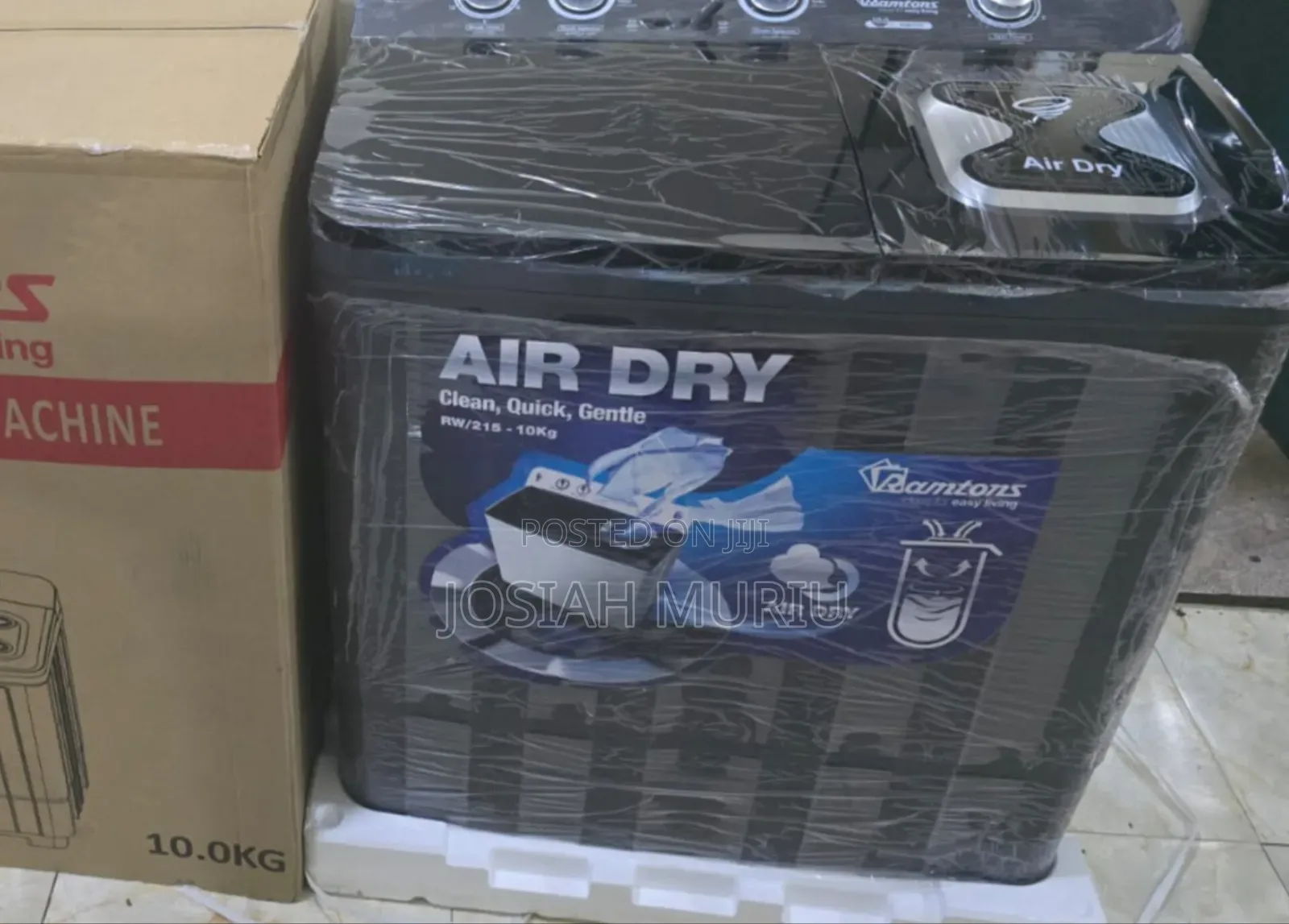 10kg Ramtons Twin Tub Washing Machine