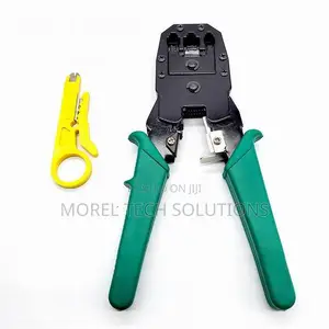 3-in-1 Heavy Duty Steel RJ45/RJ11/RJ12 Cable Crimping Tool Stripper