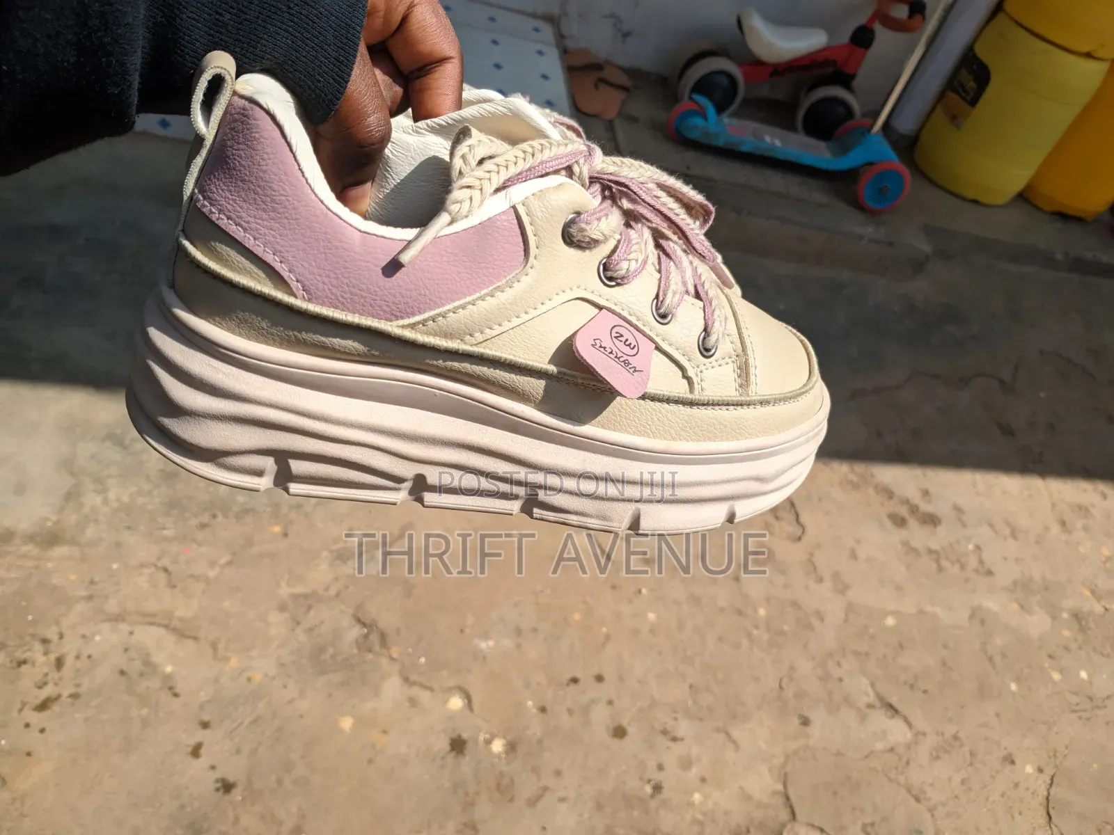 Pink Chunky Sneakers Size 38 – Thrifted