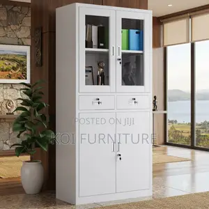 Office Cabinet; Executive Steel Two Doors Office Files Storage Cabinet