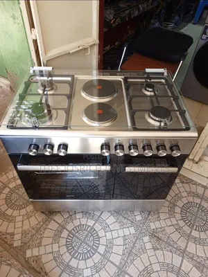 Simfer Cooker 4+2 Standing Cooker With Electric Oven Size 90 by 60