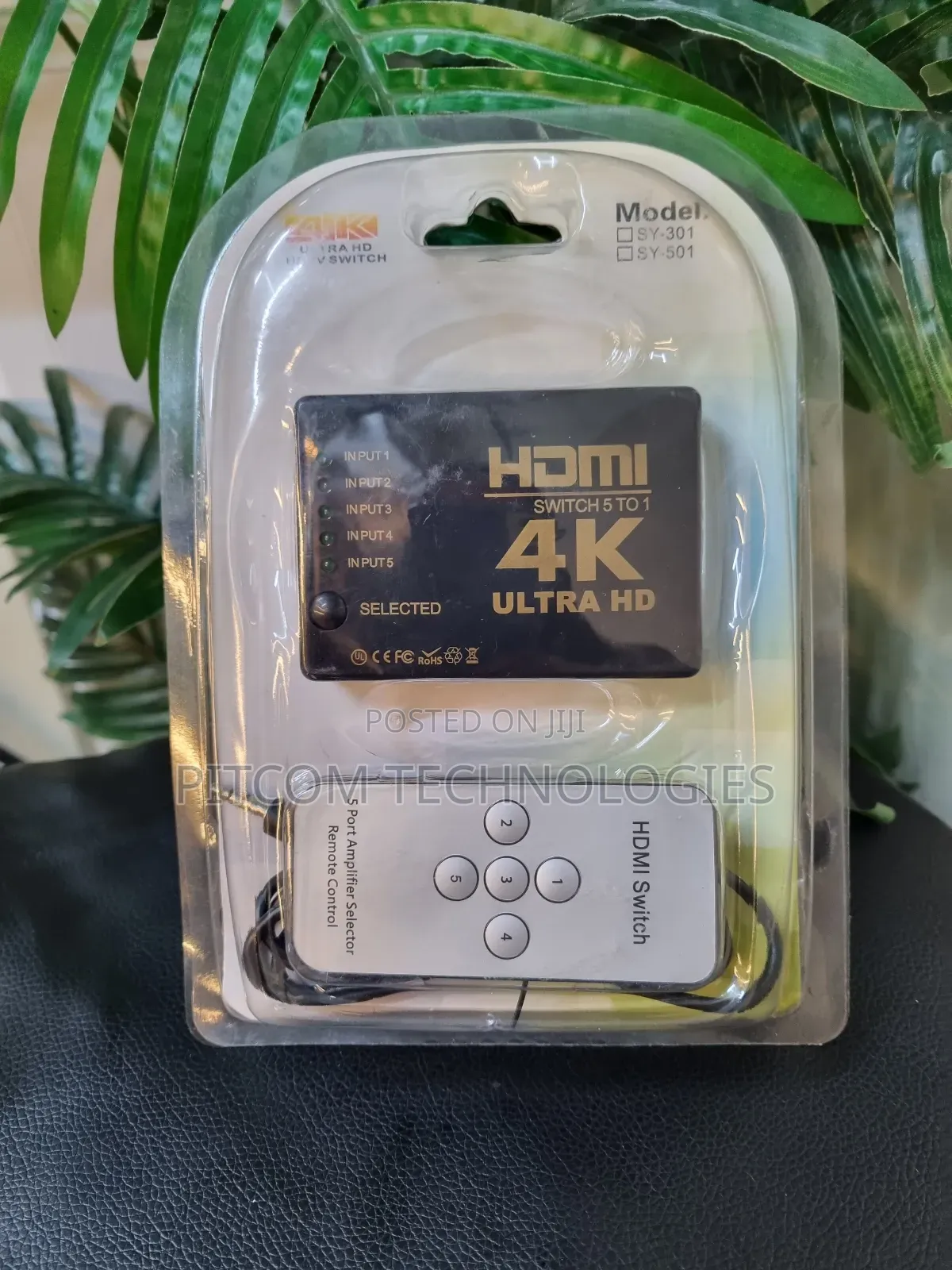Hdmi Switcher 5x1 With Remote