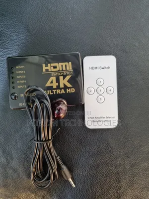 Hdmi Switcher 5x1 With Remote