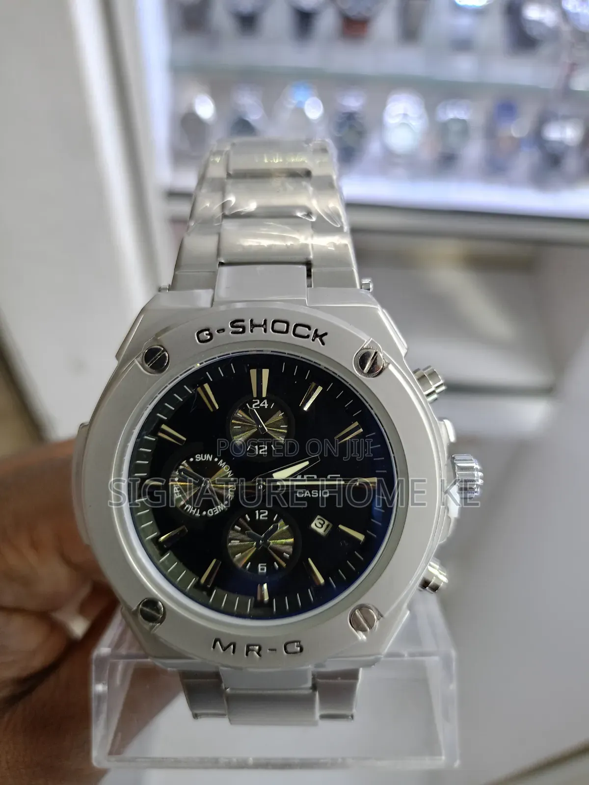 G Shock Mettalic Watch