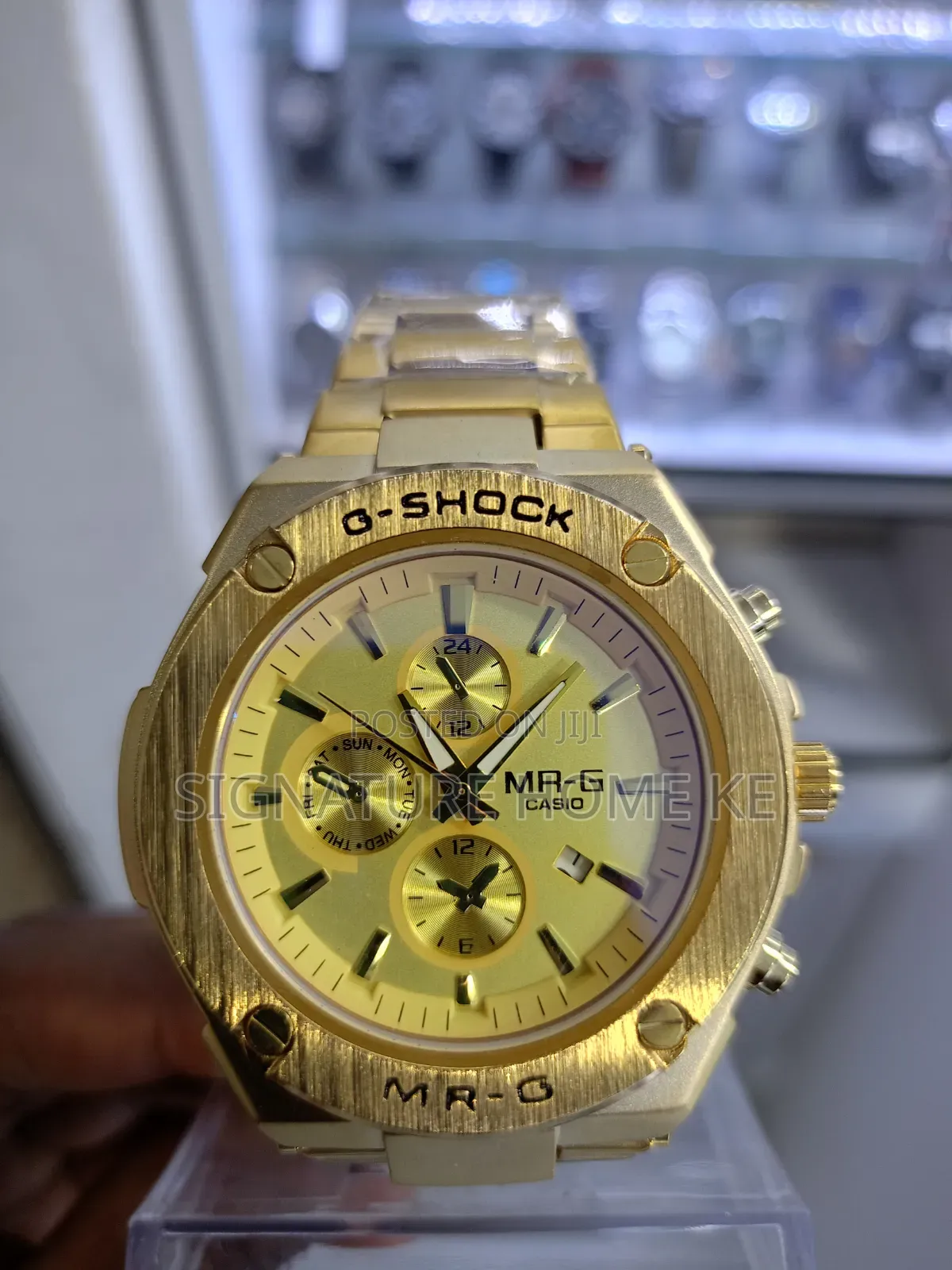G Shock Mettalic Watch
