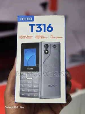 New Tecno T316 Black