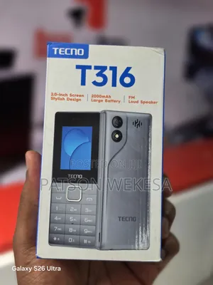 New Tecno T316 Black