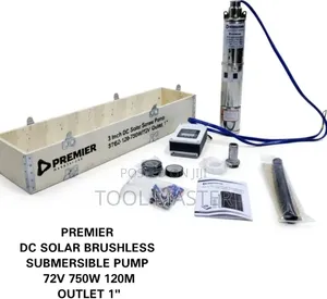 120m Head Premier Solar Water Pump/72v 750watts Solar Water Pump