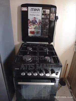 Mika 3gas 4 Burner All Gas Oven It Comes With 13kg Empty Cylinder