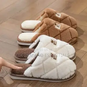 Autumn and Winter Non-slipIndoor/Outdoor Warm Cotton Home Slides