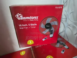 RM676 5 Blades With Remote Wall Fan