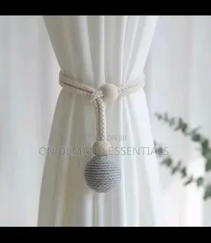 2pcs Nordic Style Cotton Rope Curtain Tiebacks