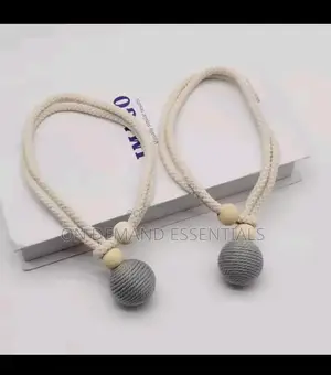 2pcs Nordic Style Cotton Rope Curtain Tiebacks