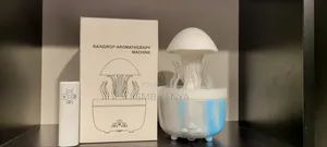 Cute Jellyfish Cloud Rain Drop Humidifier With Remote