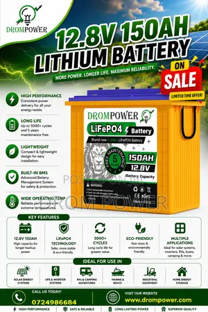 12V 100ah/150ah/200ah/250ah/300ah Lithium Battery