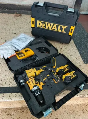 DeWalt Cordless Drill Angle Grinder Combo Kit